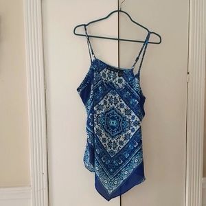 INC tank top, EUC, Size 16